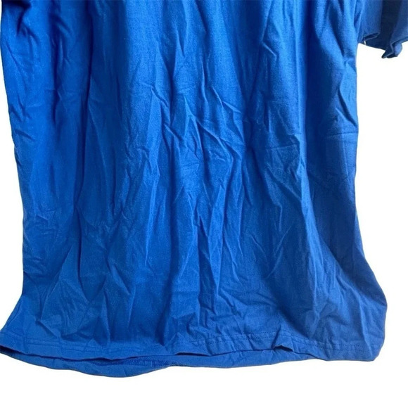 Columbia Men's Graphic T-Shirt Blue Short Sleeve Crew Neck Size L - Picture 8 of 9